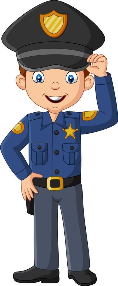 Cartoon smiling officer policeman standing Community Helpers Pictures, Traffic Police, Different Careers, Sensory Crafts, Community Helper, Felix The Cats, Community Helpers, Happy Teachers Day, Policeman