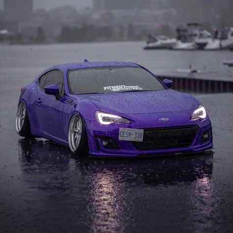 Subaru Brz Modified Wallpaper, Purple Subaru Brz, Toyota 86 Modified, Subaru Brz Modified, Subaru Brz Custom, Brz Car, Affordable Sports Cars, Gt 86, Anuel Aa Wallpaper