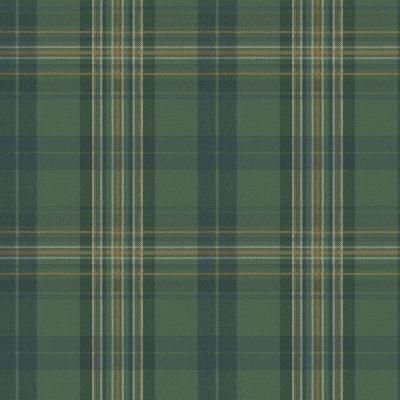 Austin Green Plaid Wallpaper Green Plaid Wallpaper, Plaid Wallpaper, Green Plaid, Home Depot, Austin, Plaid, Green, Pattern, Fabric