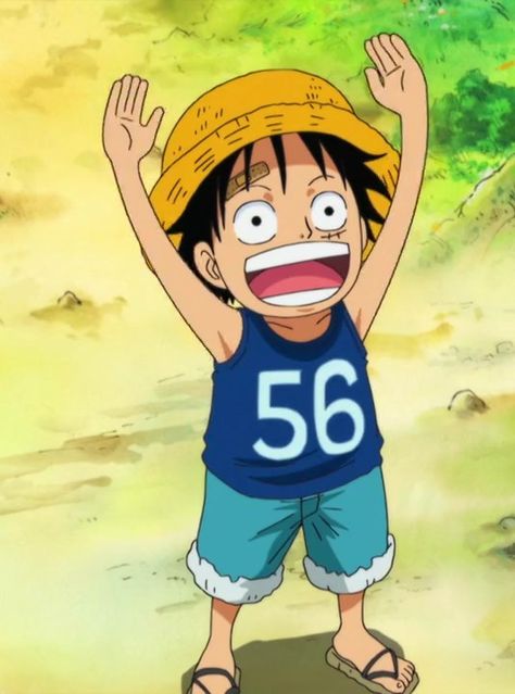 Mini Luffy, Baby Luffy, Luffy Kid, Mouth Anime Aesthetic, Luffy Ace Sabo, Kids One Piece, Kid Naruto, One Piece Collection, Luffy Cosplay