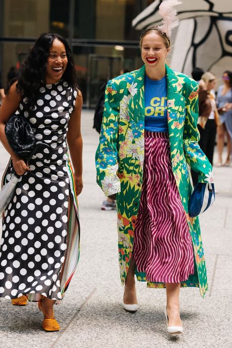 Maximalist Fashion 2023, Street Chic 2023, Street Style Summer 2023, Nye 2023, 23 Style, Maximalist Fashion, New York Fashion Week Street Style, New York Street Style, Styling Fashion