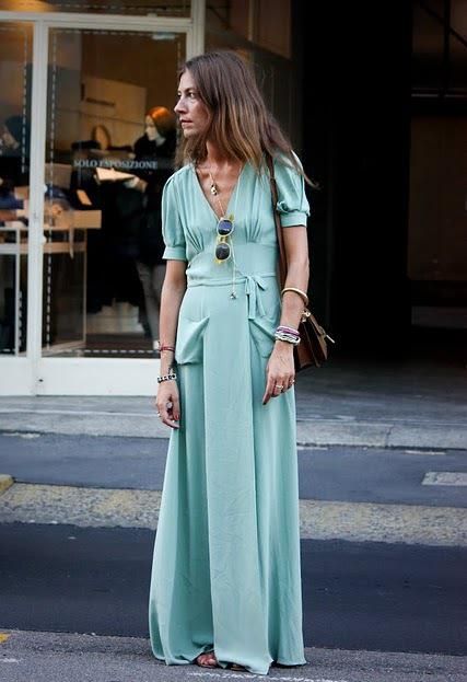 AURORA SANSONE Ethno Style, Minty Green, Bohol, Green Maxi, Maxi Dress Green, Style Crush, New Classic, Looks Style, Street Chic