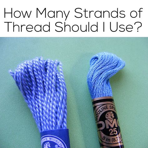 One of the most common questions I get. How many strands of embroidery thread should you use? 👉 https://www.shinyhappyworld.com/2012/03/how-many-strands-of-embroidery-thread.html Projek Menjahit, Embroidery Lessons, Embroidery Bracelets, Baby Bunting, Embroidery Stitches Tutorial, Learn Embroidery, Japanese Embroidery, Crewel Embroidery, Hand Embroidery Stitches