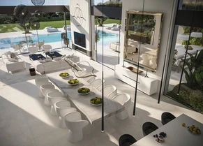 Pool View, Minimal Home, Luxury Sofa, Villa Design, House Inspo, Five Star, 인테리어 디자인, My Dream Home, Ideal Home