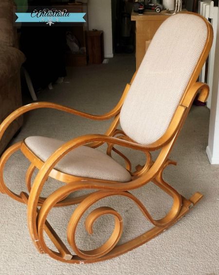 vintage bentwood rocking chair before Bentwood Rocker, Rocking Chair Makeover, Bentwood Rocking Chair, Chair Inspiration, World Market Dining Chairs, Vintage Rocking Chair, Rustic Dining Chairs, Adirondack Chair Cushions, Rocking Chair Porch