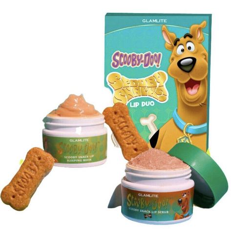 Scooby-Doo x Glamlite Scooby Snacks Lip Duo - Limited Edition - SOLD OUT!. New/never used. Glamlite Scooby-Doo Scooby Snacks lip duo. It contains lip mask and lip scrub. Smoke free home. #scoobydoo #makeup #limitededition Halloween Food Decorations, Stitch Party, Scooby Doo Images, Cheetah Print Nails, Diy Fluffy Slime, Green Bay Packers Shirts, Scooby Snacks, Shower Desserts, Nice Lips