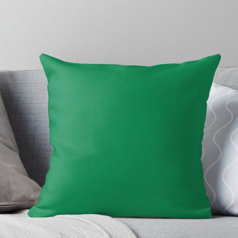 Emerald Green Throw Pillow Lime Green Throw Pillows, Solid Color Throw Pillows, Green Throw Pillow, Yellow Throw Pillows, Green Throw, Green Throw Pillows, Throw Pillows Bed, Green Pillows, Throw Pillow Sizes