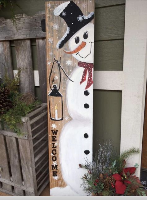 Porch Leaners, Christmas Diy Kids, Wooden Christmas Crafts, Season Decor, Snowman Christmas Decorations, Pallet Christmas, Handmade Christmas Crafts, Christmas Signs Wood, Holiday Craft