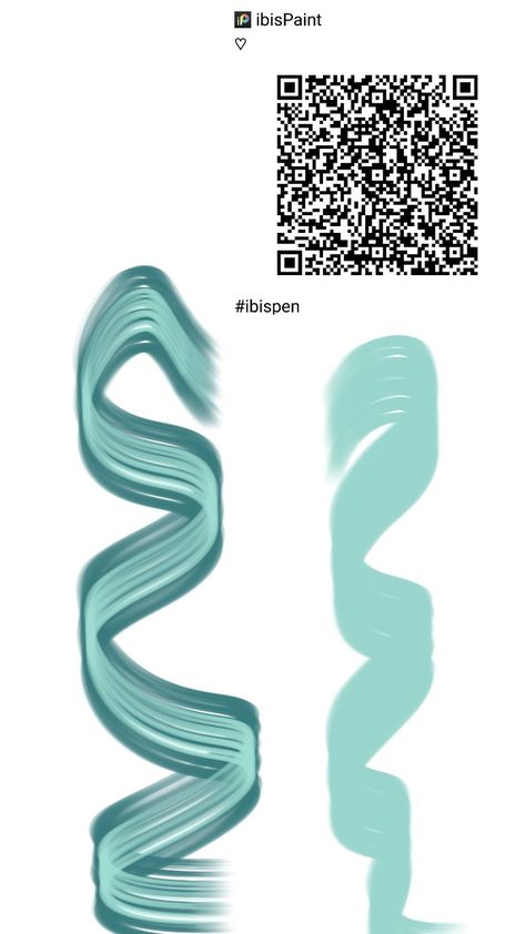 Curls Ibis Paint Brush, Curl Ibis Paint Brush, Curls Ibis Paint Code, Ibis Paint X Tips And Tricks, Curl Brush Ibis Paint, Paint Tricks, Curl Brush, Ibispaint Brushes, Brush Art