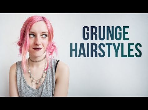 Grunge Hair Ideas | POPSUGAR Beauty Grunge Hairstyles Short, 90s Grunge Hairstyles, Grunge Hairstyle, Grunge Hairstyles, Retro Curls, 90s Grunge Hair, Faux Hawk Hairstyles, Easy Updo Hairstyles, Quiff Hairstyles