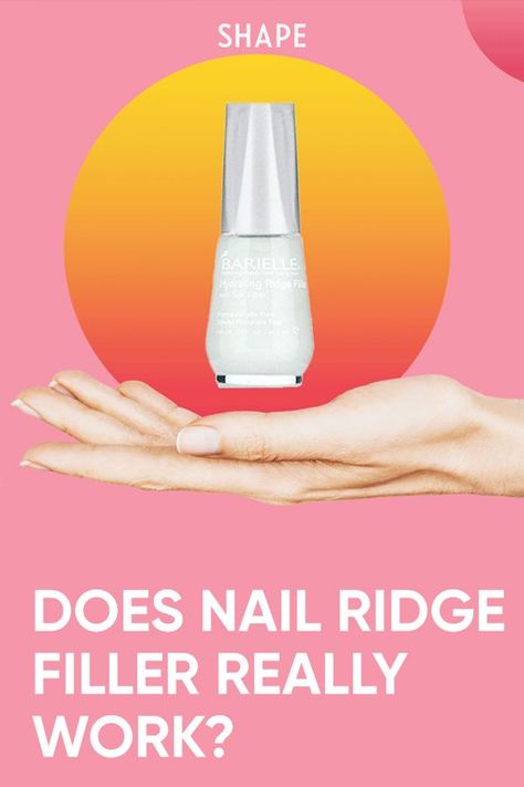 If the texture of your nails is reminiscent of a Ruffles potato chip (hey, it happens!), then experts have just the fix for your fingernail ridges. #nailcare #nailhealth #healthandwellness Fingernail Ridges, Nail Ridges, Hot Nail Designs, Olive And June, The Fix, Potato Chip, Medical Terms, Nail Strengthener, Nail Art Videos