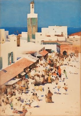 Arthur Melville Watercolors, Arthur Melville, Master Study, Scotland Art, Scottish Painting, Scottish Art, Art Society, Watercolor Sketchbook, Tangier