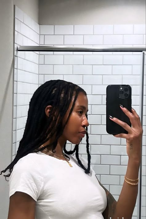 Adding Extensions To Locs, Elegant Dreadlocks, Girl Locs, 4c Natural Hairstyles Short, Short Dreadlocks Styles, Protective Style Braids, Natural Braided Hairstyles, Ethnic Hairstyles, 4c Natural Hair