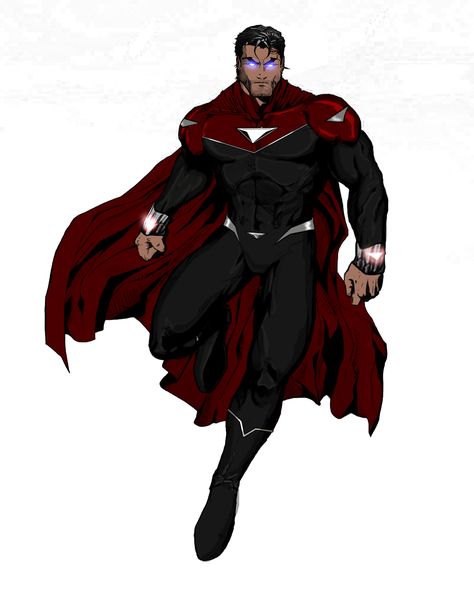 Superman Oc Character, Kryptonian Oc Male, Superman Oc, Kryptonian Oc, Kryptonian Armor, Superhero Concept Art, Red Hood Comic, Superhero Comics Art, Superman Characters