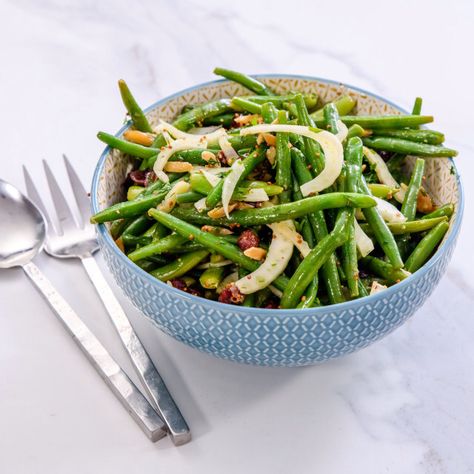 Trisha's Southern Kitchen, Green Bean Salad Recipes, Trisha Yearwood Recipes, Bean Salad Recipe, Green Bean Salad, Green Beans Recipe, Can Green Beans, Green Bean Salads, Bean Salad Recipes