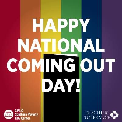 Happy National Coming Out Day! Asexual Problems, Selfcare Inspiration, National Coming Out Day, Lgbtq Stuff, Marriage Celebration, Quote Illustration, Lgbt Quotes, Safe Zone, I Support You