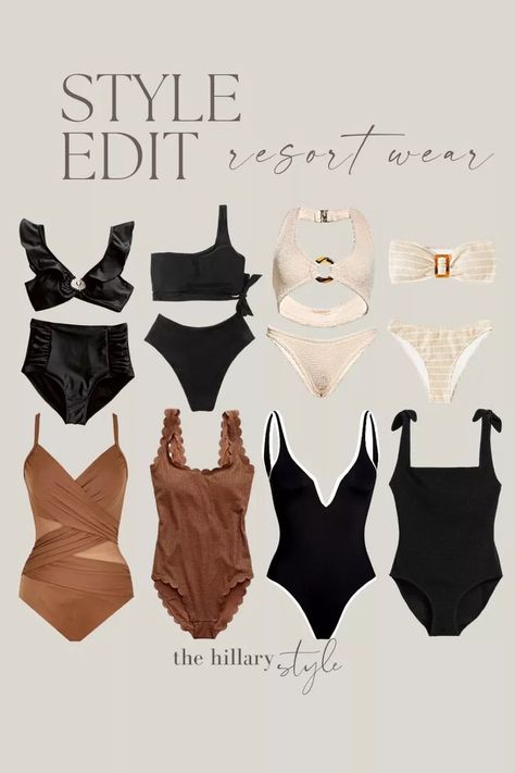 The Style Edit: Resort Wear Swimsuits! Swimwear, Swimsuits, Vacation, Vacation Wear, Resort, Warm Weather Fashion, Spring Break, Spring Break Fashion, Stylish Swimsuit, V Neck Swimsuit, Resort Wear, Bikini, One Piece Swimsuit, Knit Swimsuit, Waffle Knit Swimsuit, Amazon, Amazon Fashion, Amazon Swim, Nordstrom, Nordstrom Fashion, Nordstrom Swim, Abercrombie Swim, American Eagle Swim, Vacation Looks Knit Swimsuit, Swimsuits Plus Size, Beach Vacation Style, Cute Beach Outfits, Full Coverage Swimsuit, Knitted Swimsuit, Beach Vacation Outfits, Honeymoon Outfits, Swimsuits Outfits