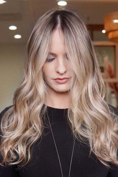 Trendy Blonde Hair Colors And Several Style Ideas To Try In 2024 ★ Trendy Blonde Hair, Blonde Hair Colors, Short Blonde Bobs, Pink Blonde Hair, Blonde With Dark Roots, Blonde Bob Hairstyles, Creamy Blonde, Blonde With Pink, Blonde Tones