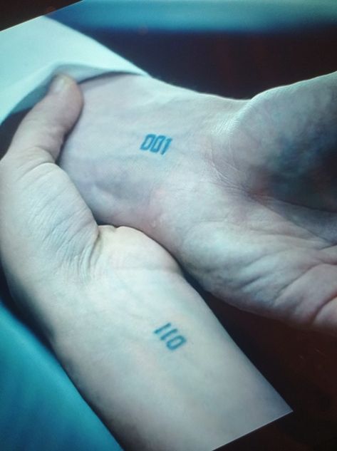 001 And 011, Millie Bobby Brown, Stranger Things, Triangle Tattoo, Tattoos