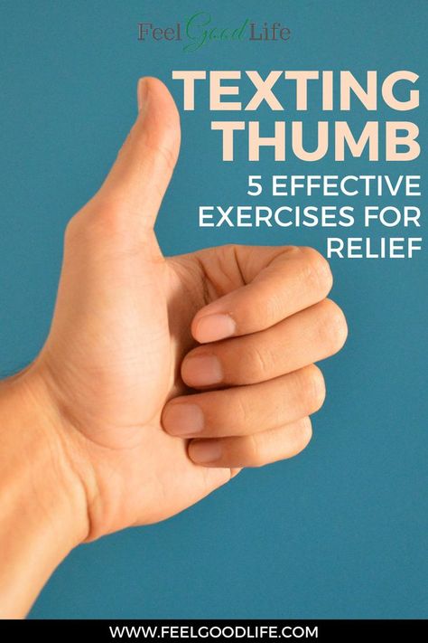 Texting thumb got you down? Try these 5 effective exercises for relief. Thumb Exercises, Thumb Pain Relief, Wrist Pain Relief, Wrist Pain, Effective Exercises, Strengthening Exercises, Improve Flexibility, Pain Relief, Stretching