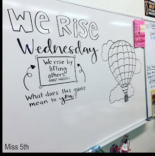 Establishing a Classroom Community with the Help of your Whiteboard Work Positivity, Community Circle, Whiteboard Prompts, Whiteboard Ideas, Youth Volleyball, Whiteboard Messages, Supervisor Gifts, Morning Magic, Senior Softball