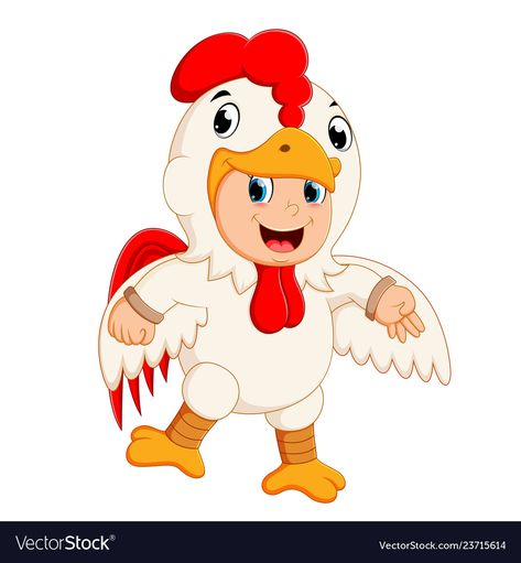 A boy wearing rooster costumes Royalty Free Vector Image Rooster Costume, Tree Outline, Carson Dellosa, Stained Glass Projects, Heart Balloons, Boy Costumes, Christmas Activities, Aladdin, A Boy