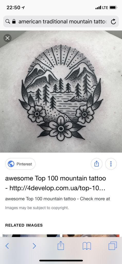 Colorado Inspired Tattoos, Colorado Tattoo Ideas, Colorado Tattoo, Mountain Tattoo, White Tattoo, American Traditional Tattoo, American Traditional, Old School Tattoo, Diy Art Painting