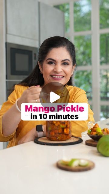 MasterChef Pankaj Bhadouria on Instagram: "Mango Pickle in 10 minutes 
 
This Mango Pickle recipe that I have shared with you is quick & easy!
You can make in 10 minutes!
I have also shared with you a few tips on how you can ensure that your Mango Pickle doesn’t spoil at all.
Do try out this mango pickle recipe and let me know how it turned out!
Full detailed Recipe Pinned in the Comments below!

 
#mangopickle #mangoes #pankajbhadouria #pickle #picklerecipe #mangopicklerecipe #recipe #recipes #easyrecipes #10minrecipe #food 
 #pickling" Mango Pickle Recipes, Pankaj Bhadouria, Pickle Mango Recipe, Pickle Recipes, How To Make Pickles, Mango Pickle, Pickles Recipe, Pickle Recipe, Pickling Recipes