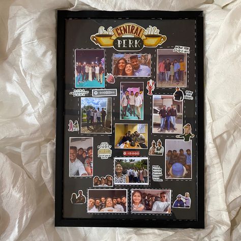 Bollywood Theme Party, Friends Collage, Bollywood Theme, Friendship Photos, Friends Reunion, Friends Tv Series, Joey Tribbiani, Framed Photo Collage, Chandler Bing