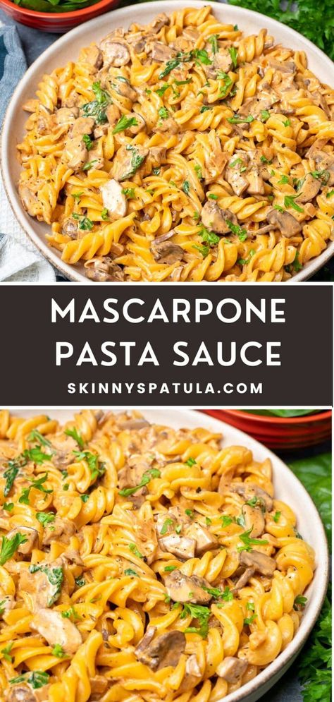 Mascarpone Pasta Sauce Salmon Mascarpone Pasta, Paleo Creamy Pasta Sauce, Mascarpone Cream Sauce Pasta, Mascarpone Recipes Dinner Pasta, Shrimp Mascarpone Pasta, Pasta With Marscapone, Mascarpone Recipes Pasta, Mascarpone Cream Sauce, Tomato Mascarpone Pasta