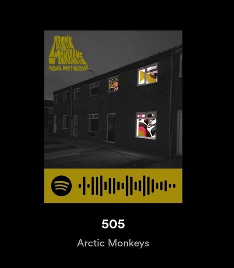 505 Spotify qr 505 Spotify, Dandelion And Burdock, Musica Spotify, 505 Arctic Monkeys, Instagram Questions, Artic Monkeys, Iphone Case Stickers, Rock Songs, Music Aesthetic