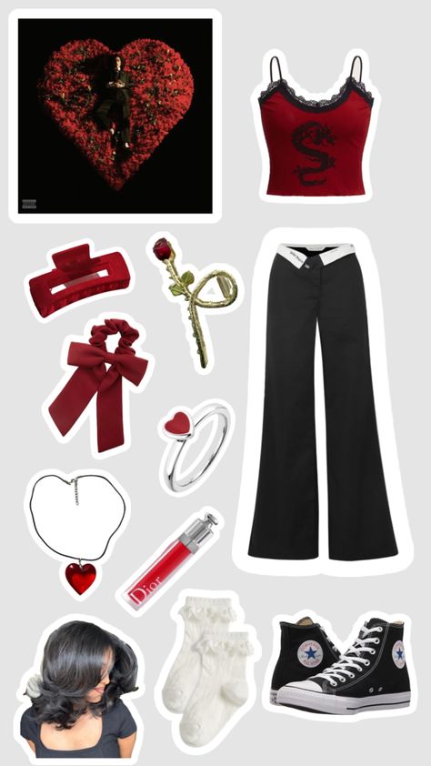 Fit Based off of Superache #music #outfitinspo #red #conangray #album #conangraysuperache Conan Gray Concert, Conan Gray Aesthetic, Concert Fashion, Gray Aesthetic, Red Fits, Concert Fits, Lana Del Ray, Grey Outfit, Conan Gray