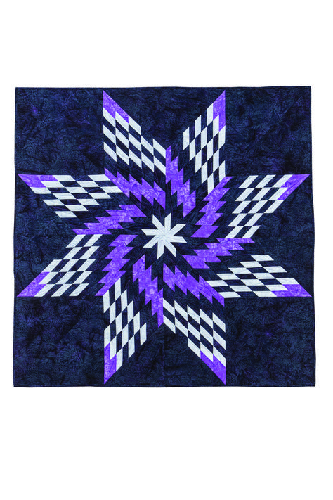 Learn how to strip piece this spinning star in Barbara Cline's new book Diamond Star Quilts. Twirling Stars Quilt Pattern, Diamond Star Quilt Pattern, Quilt Books, Pin Loom, Lone Star Quilt, Wedding Quilt, Illustration Pen And Ink, Star Quilt Patterns, Star Quilts