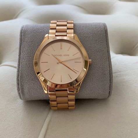 Michael Kors Gold Watch Women, Watch Design For Women, Michael Kors Watches Women, Michael Kors Watch Women's, Mk Watch Women, Gold Watch Women, Cartier Watches Women, Woman Watches, Watches Women Simple