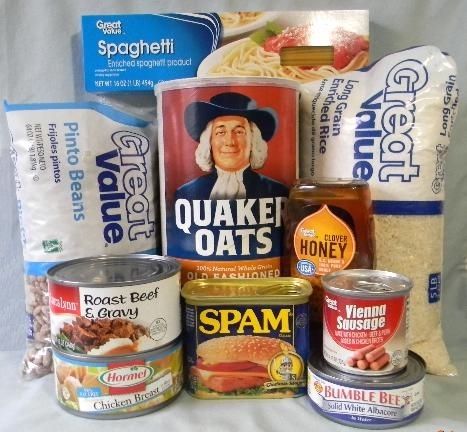 Survival Food Storage, Emergency Prepardness, Emergency Food Storage, Cheap Food, Food Supplies, Emergency Food Supply, Long Term Food Storage, Emergency Preparedness Kit, Oats And Honey