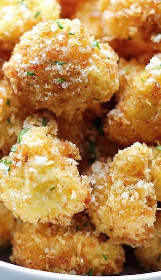 Parmesan Cauliflower, Cauliflower Bites, Eggplant Recipes, Cauliflower Recipes, Fried Food, Veggie Dishes, Fajitas, Vegetable Side Dishes, Vegetable Dishes