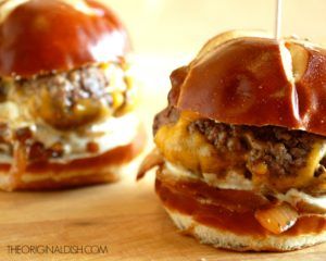 Filet Mignon Sliders, Creamy Horseradish, The Original Dish, Creamy Horseradish Sauce, Vegetarian Barbecue, Cherry Tomato Sauce, Horseradish Sauce, Mini Burgers, How To Cook Beef