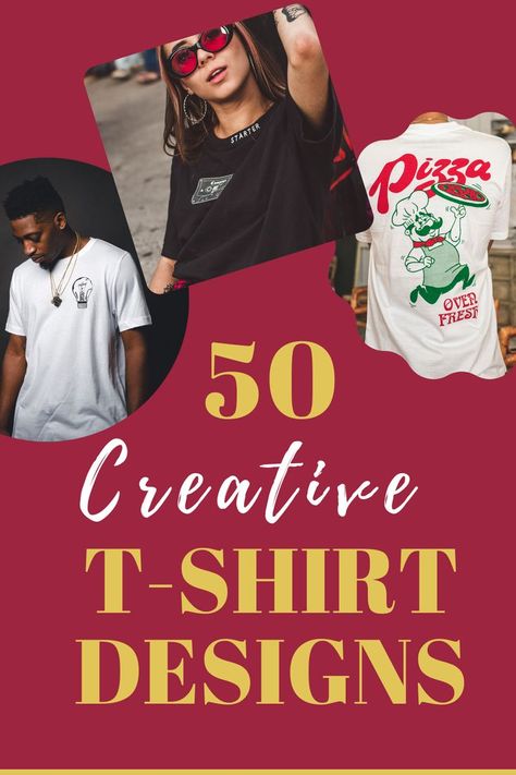 50 Most Creative T-Shirt Designs Minimal Typography Tshirt Design, Tshirt Design Ideas Trendy, Unique Tshirt Designs, Typography Tshirt Design, T Shirt Design Ideas, Metallica T Shirt, Creative T Shirt Design, Creative T Shirt, Zombie T Shirt