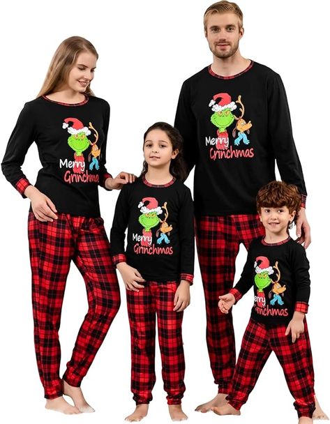 Our Family Pajamas Matching Sets for the Family are made from skin-friendly, gentle materials, offering superior elasticity. These PJs are breathable, soft, and comfy, while resisting pilling for long-lasting wear. Funny Christmas Pajamas, Matching Outfits Christmas, Christmas Pajamas For Family, Matching Family Christmas Pjs, Family Matching Pjs, Red Plaid Pants, Holiday Pjs, Christmas Jammies, Family Pajama Sets