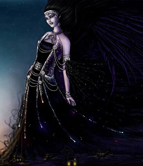 Elemental Gods, Nyx Goddess, Goddess Of The Night, House Of Night, Greek Pantheon, Iphone Wallpaper Aesthetic, Greek Goddess Costume, Dark Spirit, Star Goddess