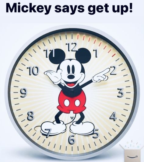 Mickey Mouse Clock, Disney Love, Wall Clock, Clock, Disney, 10 Things