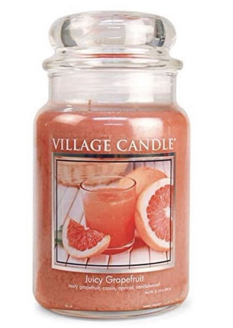 Village Candle, Large Jar, Grapefruit, Scented Candles, Candles, Pool, Van