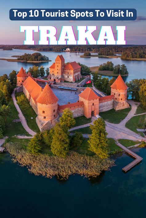 #Trakai is a town in southeastern #Lithuania Top 10 Tourist Places to Visit in Trakai #Europe #travel #Tourism #traveltips #travelblogger #travelblog #realisbeautiful #visitlithuania #visit_trakai #welcometolithuania #bucketlistlithuania #europetravel #europetrip #travellover #traveltheworld #travelblogging #traveladdict #trakaicastle Lithuania Travel, Rhine River Cruise, Danube River Cruise, Instagram Places, Cool Things To Do, Mediterranean Cruise, The Tourist, Travel Tourism, Cool Things