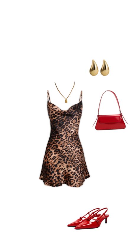 night out outfit, leopard mini dress, rich vibes Leapord Dress Outfit, Leopard Mini Dress Outfit, Leopard Dress Outfit Night, Leopard Dress Outfit, Rich Vibes, Mini Dress With Tights, Dress Shorts Outfit, Dress Rich, Dress With Tights