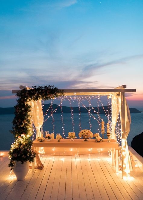 Wedding Setup, Dream Beach Wedding, Dream Wedding Decorations, Beach Honeymoon, Dream Wedding Venues, Beach Wedding Decorations, Breathtaking Wedding, Greece Wedding, Seni Origami