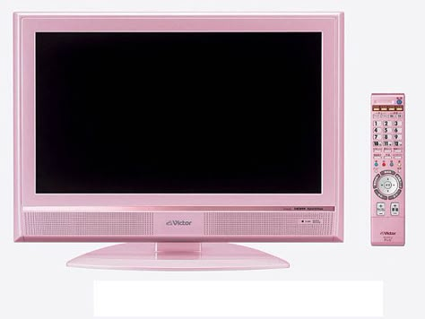 pink TV & remote Pink Tv Aesthetic, 2000s Tech, Pink Mansion, Pink Tv, Goth Apartment, Pink Computer, Girly Office, Mini Tv, Gadgets Technology