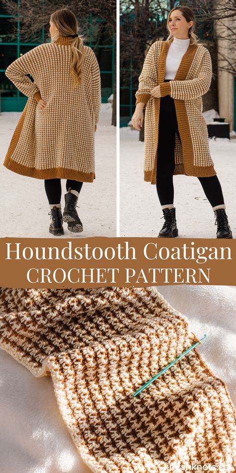 Coatigan Crochet Pattern, Free Crochet Pattern Clothing, Crochet Trench Coat Pattern, Crochet Cardigan Oversized Pattern, Crocheted Long Cardigan, Crochet House Coat, Crochet Wool Cardigan, Crochet Trench Coat, Long Crochet Cardigan Pattern