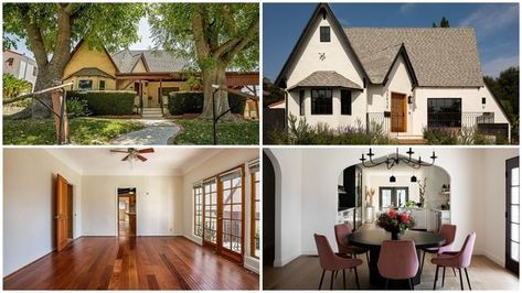 Before and After: How a Couple Gave New Life to a 1920s Tudor 1920s Tudor, Modern Tudor, Tudor Cottage, Old Home Remodel, Tudor Revival, Building Aesthetic, 1920s House, Renovation Inspiration, San Angelo