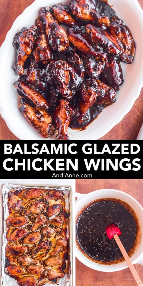 Balsamic Glaze Dinner, Balsamic Sauce For Chicken, Recipes Using Flavored Balsamic Vinegar, Recipes Using Balsamic Vinegar, Recipes Using Balsamic Glaze, Recipes With Balsamic Glaze, Grilled Chicken Wings Marinade, Recipes With Balsamic Vinegar, Homemade Balsamic Vinegar