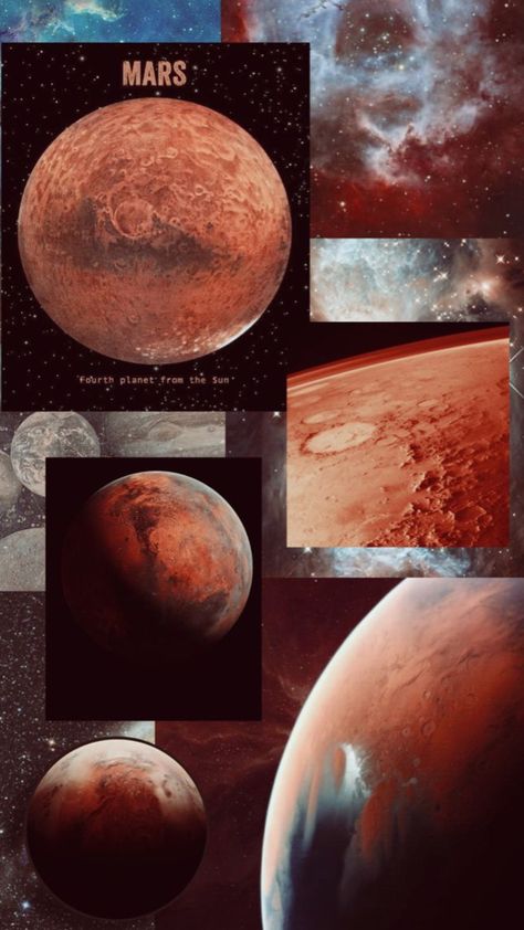 Mars Wallpaper Planet, Ariescore Aesthetic, Mars Aesthetic Planet, Mars Planet Wallpaper, Marte Aesthetic, Mars Planet Aesthetic, Mars Aesthetic Wallpaper, Planets Aesthetic, Mars Aesthetic